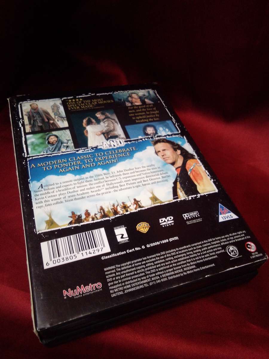 Kevin Costner Boxset - Robin Hood / Dances With Wolves DVD