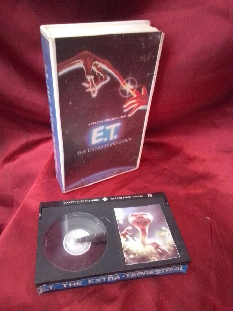 1984 E.T The Extra-Terrestrial Betamax Cassette