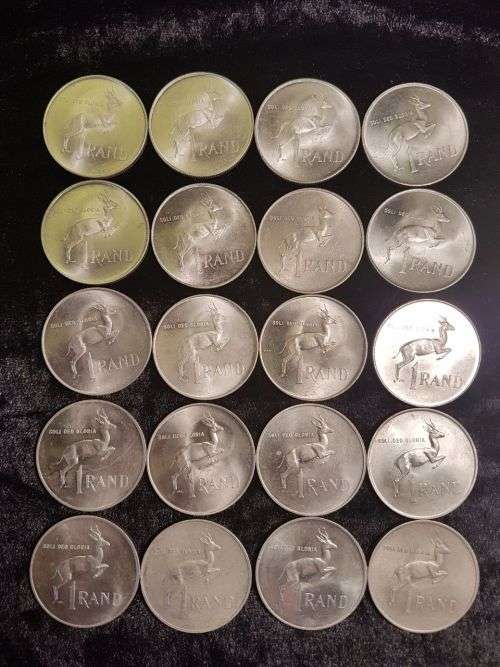 20 x Silver R 1's