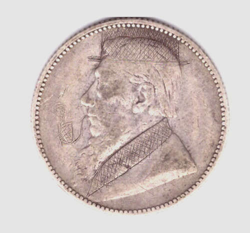 1894 1 SHILLING HAT AND PIPE *Trench art*