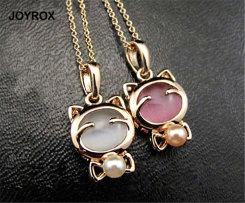 ***CUTE*** GOLD KITTEN PENDANT NECKLACE