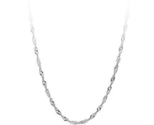 ***PRETTY*** SILVER HEART PENDANT NECKLACE WITH PURPLE ZIRCONIA