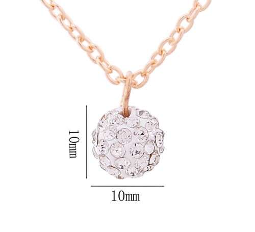 ***PRETTY*** CRYSTAL BALL JEWELRY SET