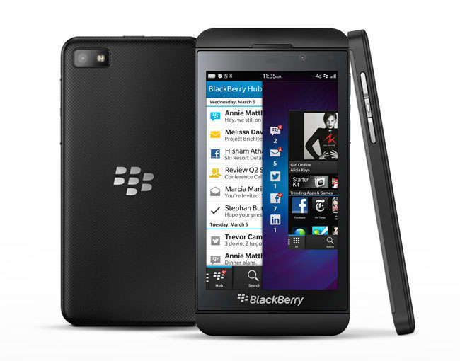 BlackBerry Z10 (with Free Microfibre Pocket & Car Charger)