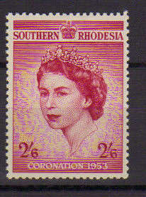 Southern Rhodesia SACC 79 (Coronoation of QEII) MNH