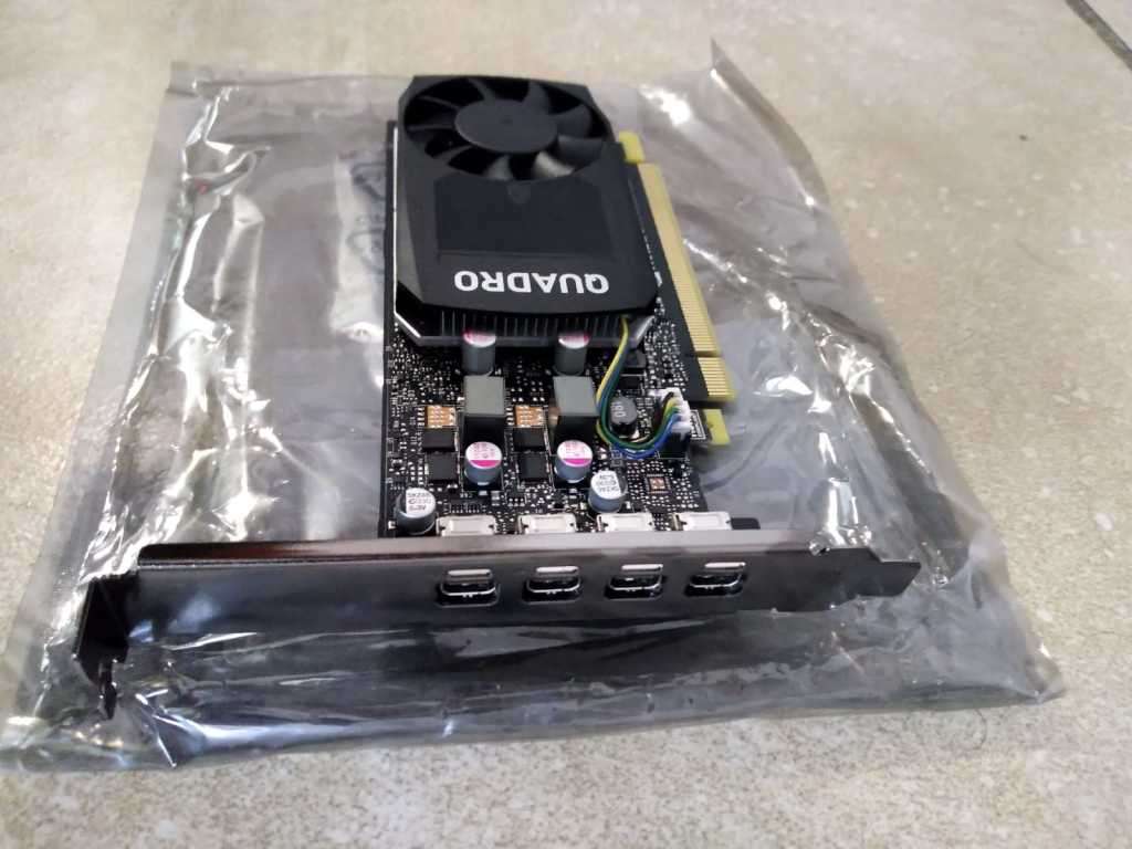 NVIDIA QUADRO P1000 (Workstation Card)