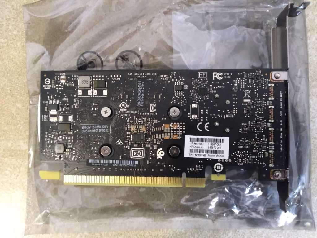 NVIDIA QUADRO P1000 (Workstation Card)