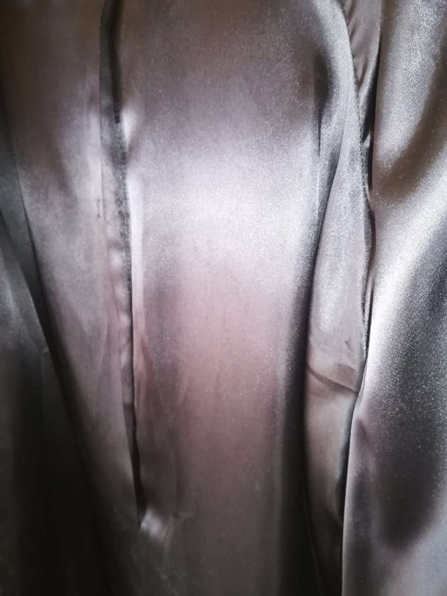 Cashmere Coat, Black Full-Length size 14 to 16