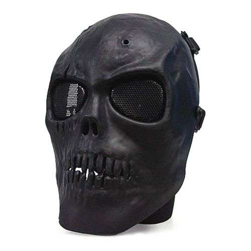 BLACK -Milirary - Tactical - Skull Mask - High Quality Gear!
