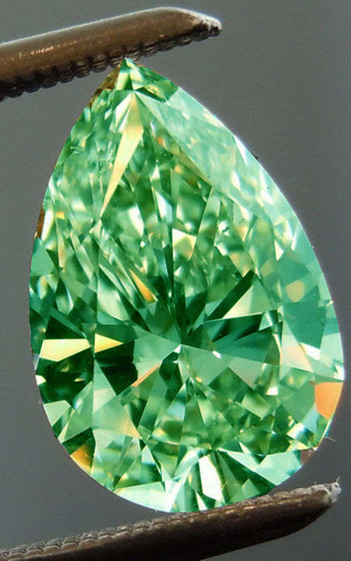 3.88ct [13.35 X 8.77mm] -VS1- Stunning Forest Green -Moissanite - Top Quality!