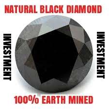 1.41ct - Real Black Diamond! - 100% Authentic Guaranteed!! [7.2 x 4.1mm] Top Grade!