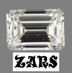MASSIVE : 5.36ct - [11.48mm x 4.94] - J-K - SI2- Emerald Cut - Mesmerizing Top Quality Moissanite