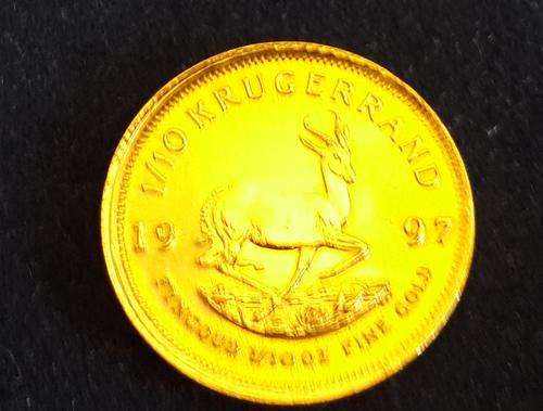1997 1/10TH KRUGER RAND -ONLY 1 AVAILABLE