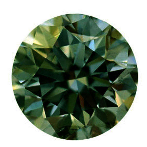 1.40ct - BLUE/GREEN - SI - 7.08mm - MOISSANITE DIAMOND