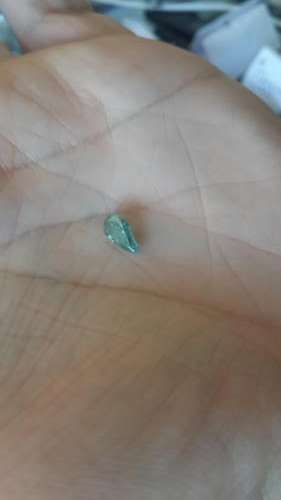 0.70ct - I3- Pear Shape - Amazing Real Moissanite - Diamond Test 100%