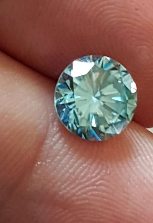 DAZZLING - 2.68ct -BLUE- VVS1 -Moissanite- Best Quality! [9.20 x 5.53] Only 1 Like This!