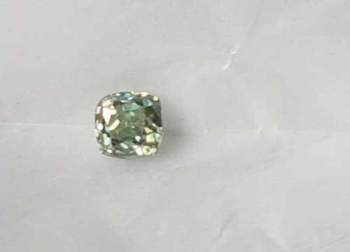 1.18ct- GREEN/BLUE- VVS2  - 5.6mm- MOISSANITE **Beautiful Top Quality Gem**