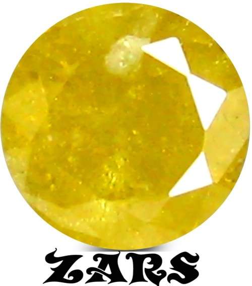 Certified Diamond : 0.09ct -Vivid Yellow -Excellent Cut and Polish!