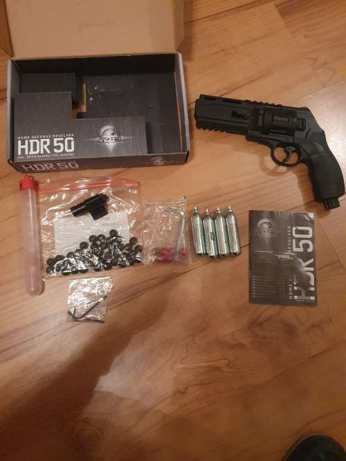 UMAREX T4E HDR 50 .50 CAL. CO2 REVOLVER DEFENSE and TRAINING MARKER * Free Courier Shipping*