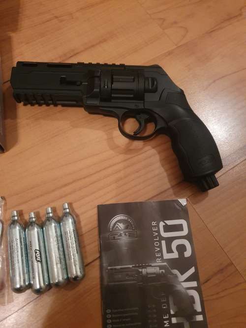 UMAREX T4E HDR 50 .50 CAL. CO2 REVOLVER DEFENSE and TRAINING MARKER * Free Courier Shipping*