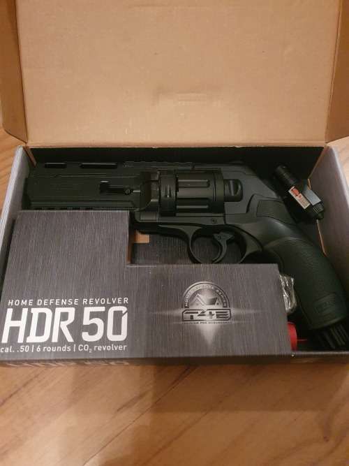 UMAREX T4E HDR 50 .50 CAL. CO2 REVOLVER DEFENSE and TRAINING MARKER * Free Courier Shipping*