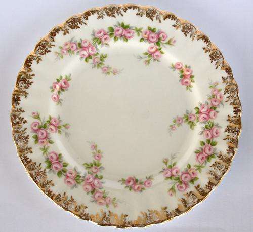 Royal Albert DIMITY ROSE Pie/Cake Plate