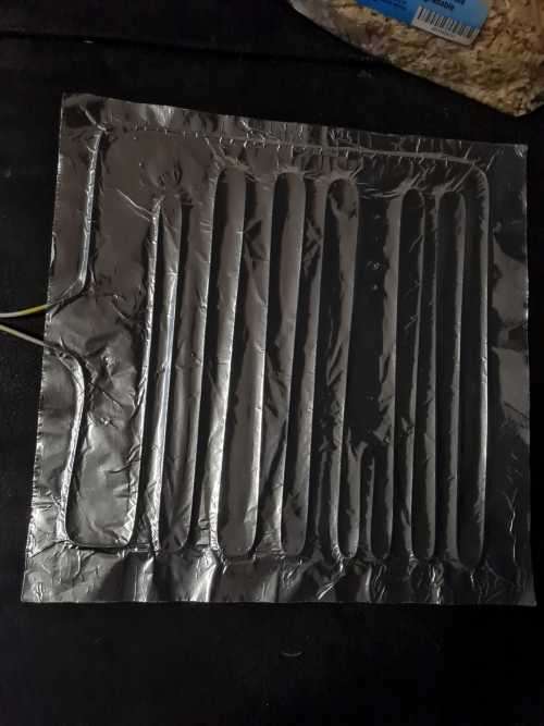 Reptile Foil Heat Pad - 35x35cm