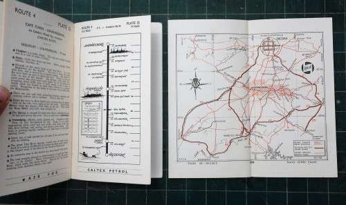 Caltex Route Service; Route No 4; Cape Town - Johannesburg via Garden Route.