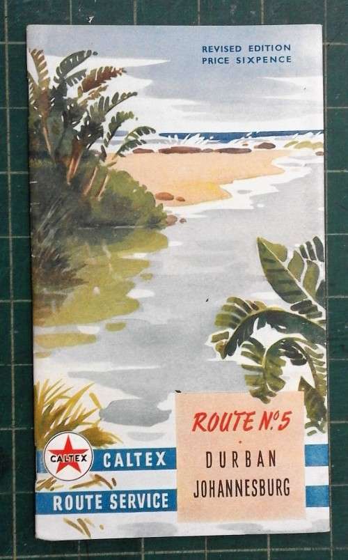 Caltex Route Service; Route No 5; Durban - Johannesburg.