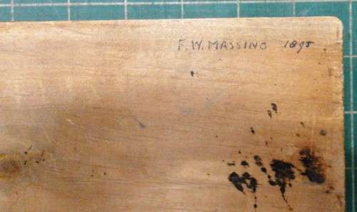 Antique 'Teekendoos' colouring box