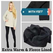 Black fleece inner leggings