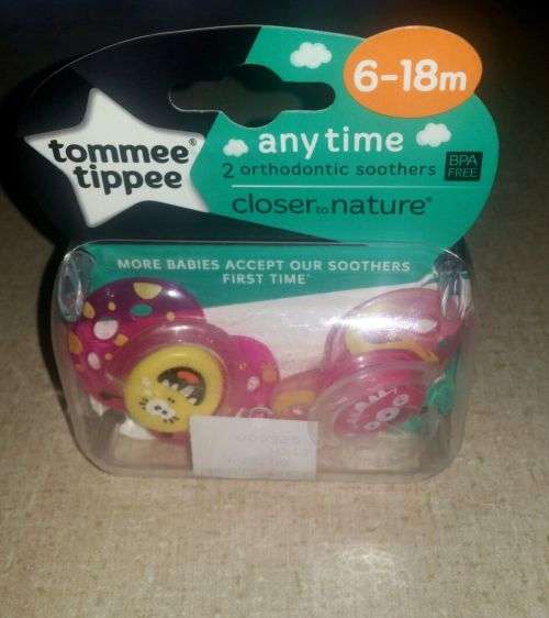 2 brand new Tommy Tippee dummies