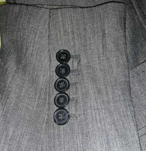 Grey fitted  Blazer