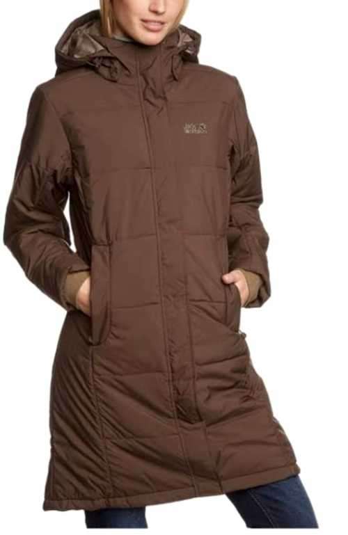 Jack Wolfskin Iceguard Womens Coat  Brown Mocca