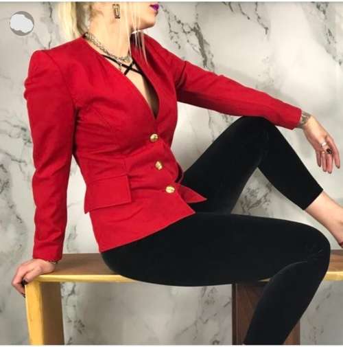 Sexy Red Blazer