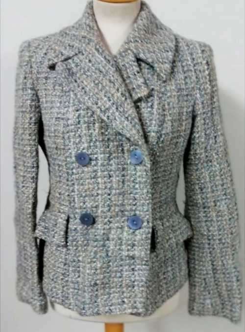 Double breasted Tweed Coat