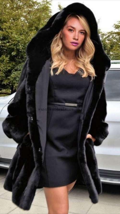 Ultimate Fur Coat with hood