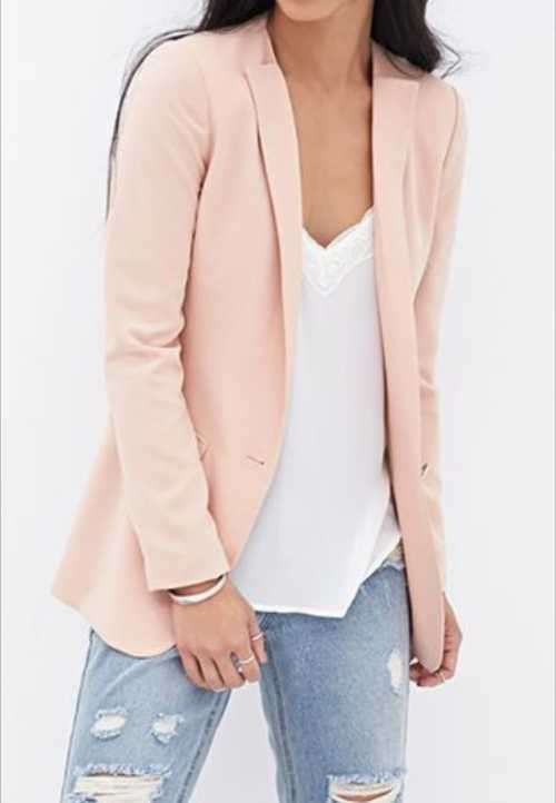 Beautiful Peach Blazer