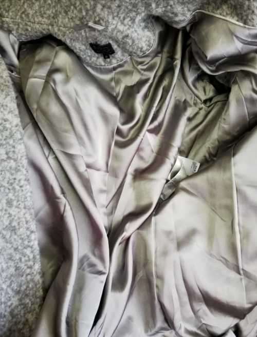 Designer Textured Collarless Coat