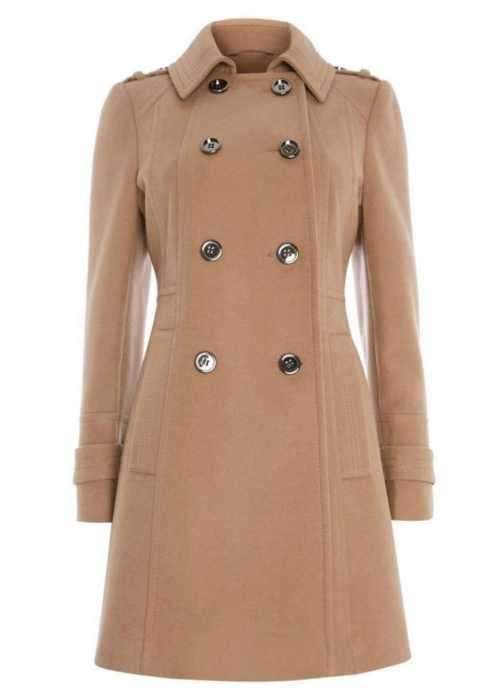 Wallis Military Style Coat