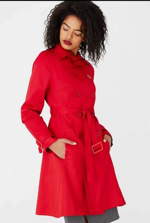 Ultimate Red Trench Coat