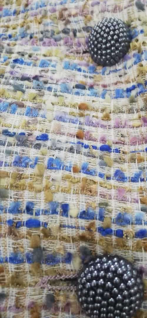 Stunning Multi coloured Tweed Coat