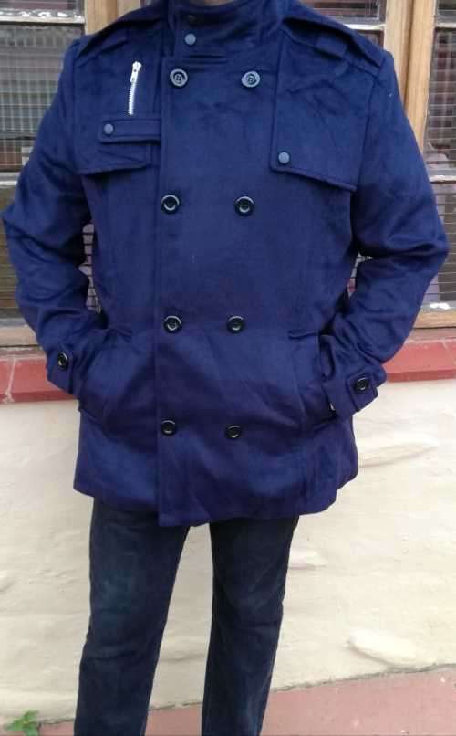 Mens Melton Coat .