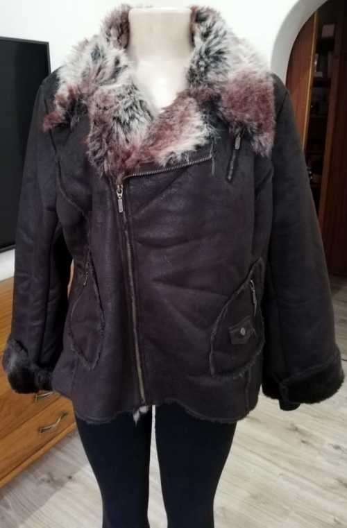 Biker Style Suede Jacket