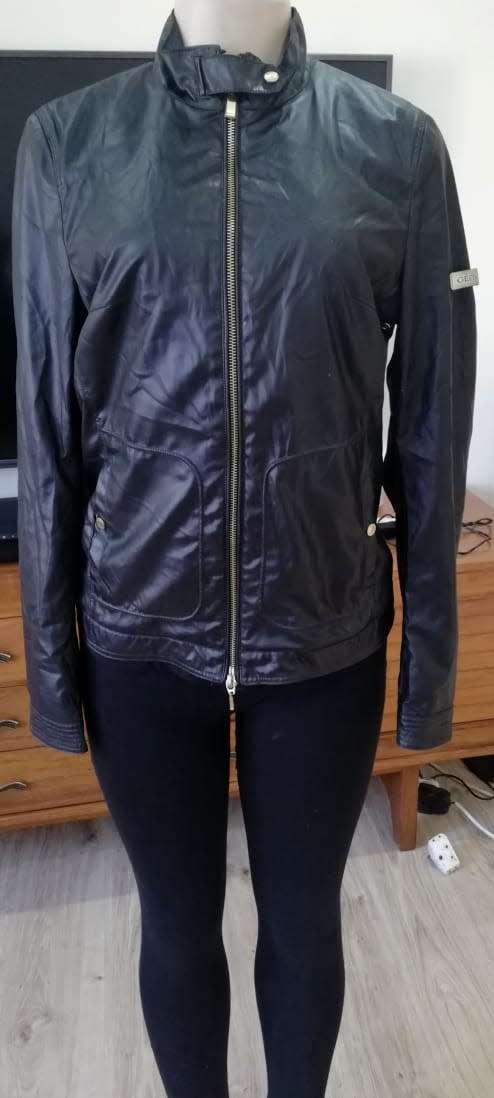 Faux Leather Biker Jacket