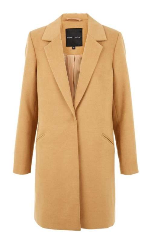 Camel Boyfriend Coat