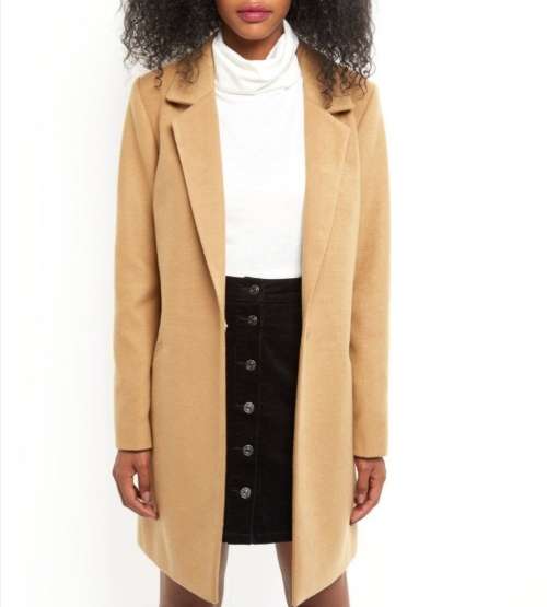 Camel Boyfriend Coat