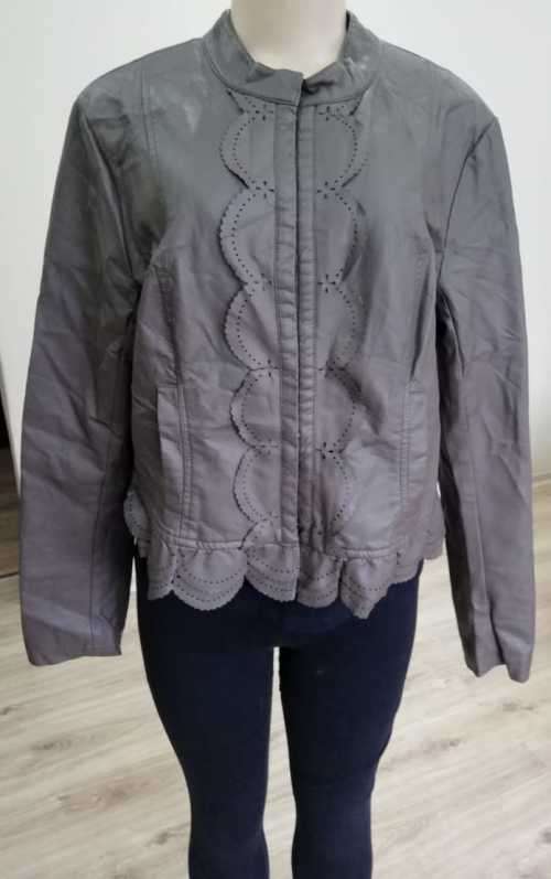 Faux Leather Biker Jacket