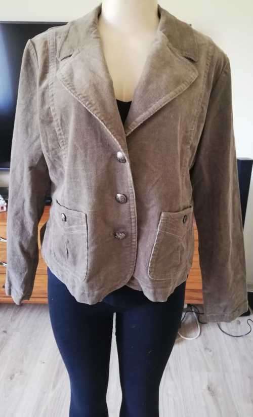 Light Brown Corduroy Jacket