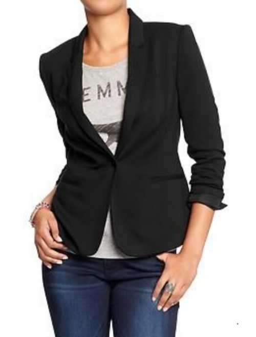 Fitted black Blazer